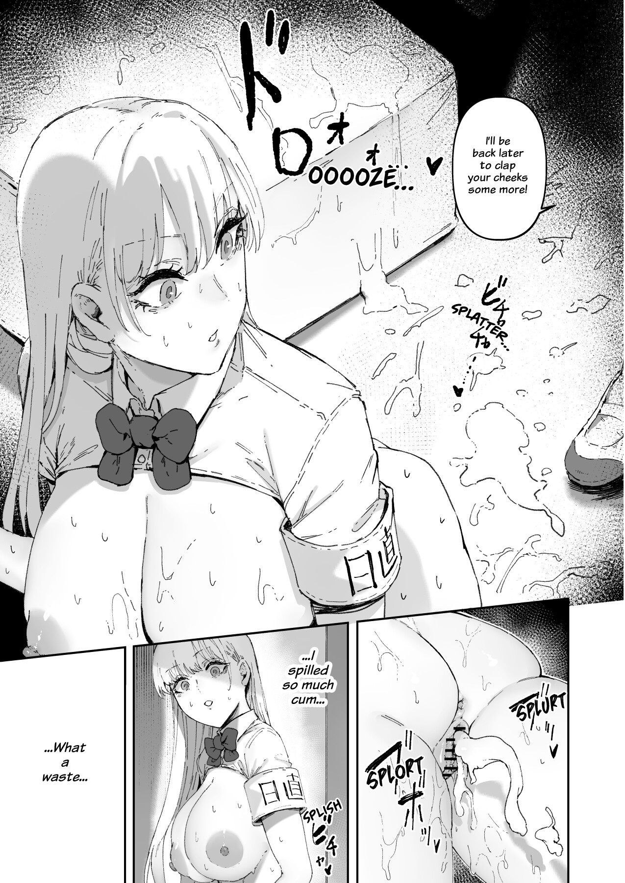 Hentai Manga Comic-The Class Duty Is Done in Micro-Bikinis-Read-9